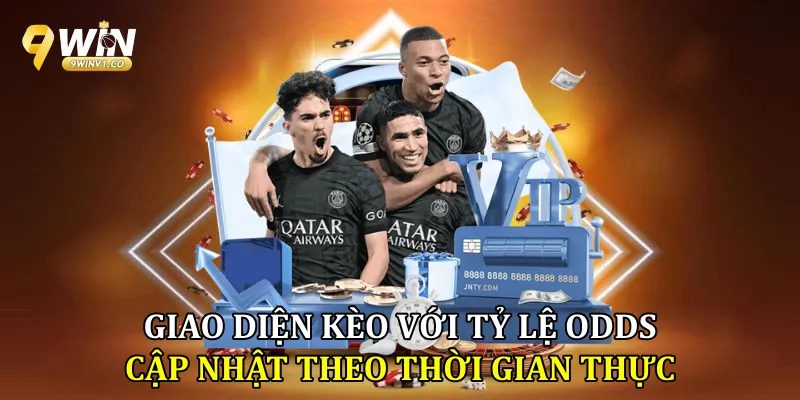 Kèo Rung - Hướng Dẫn Nhận Biết Và Bắt Kèo Chuẩn Xác Giao diện kèo với tỷ lệ Odds cập nhật theo thời gian thực