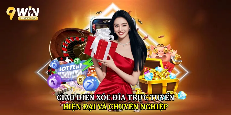 Giao diện xóc đĩa trực tuyến hiện đại và chuyên nghiệp